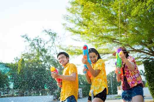 (圖)芭達雅潑水節6日