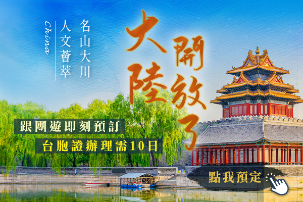 大陸開放了