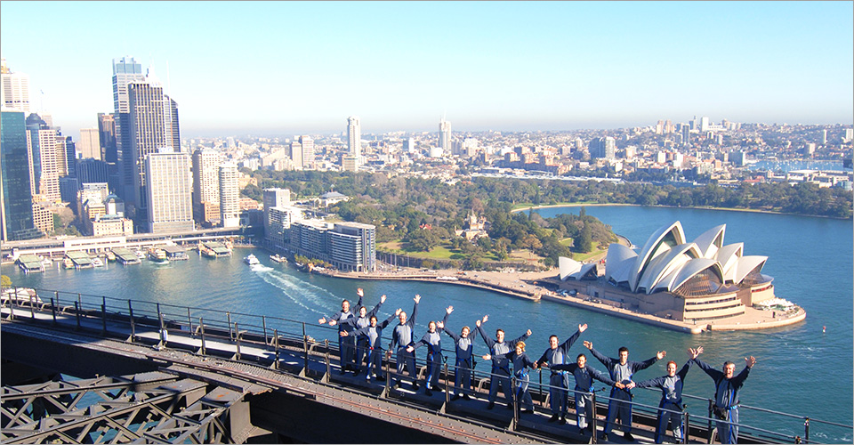 攀登雪梨大橋－360度視野欣賞港灣及市區