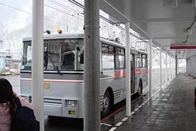 立山隧道無軌電車