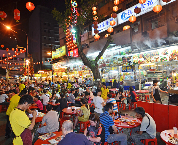 馬來西亞旅遊 亞羅街夜市