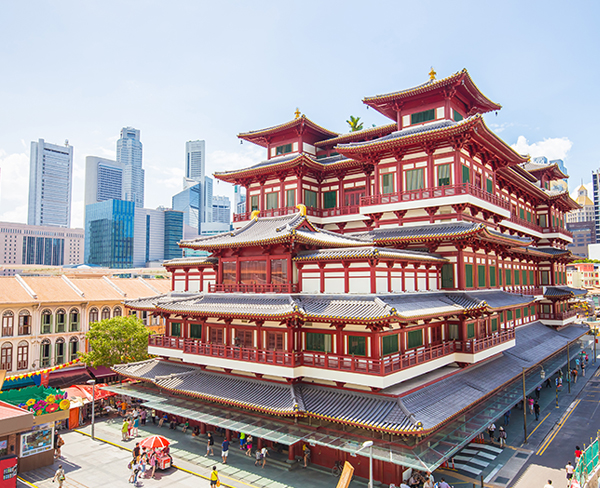 新加坡 佛牙寺龍華院
